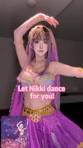 Tried dancing along with Nikki! #glassart #nikki #infinitynikki #HolidayWhatToWatch