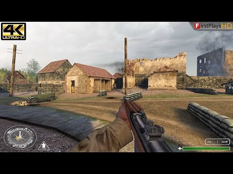 Call of Duty (2003) - PC Gameplay 4k 2160p / Win 10