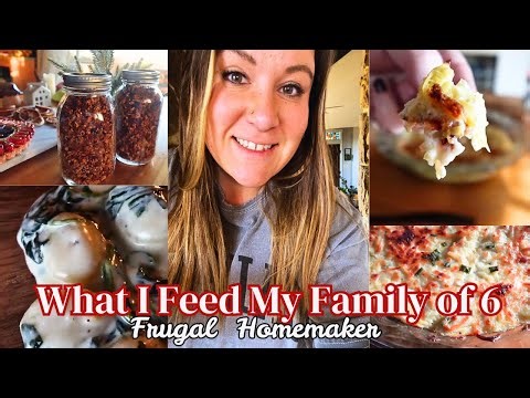 Homemaking | Dinner Ideas | What I Ate | Cheap Meals | Cook With Me | Motherhood | Family Meals