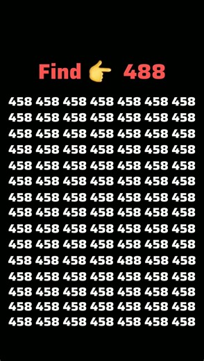 find the number 488.