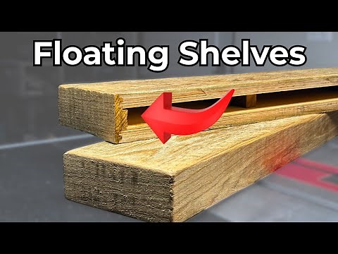Never Build Floating Shelves the Old Way Again