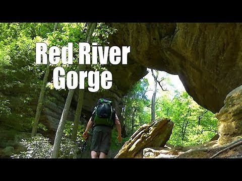Backpacking Red River Gorge - Daniel Boone National Forest, Kentucky