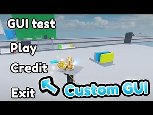 Working CUSTOM GUI Showcase - Obby Creator