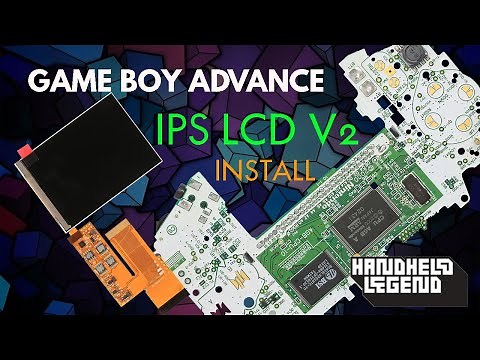 Game Boy Advance IPS V2 LCD Kit Installation