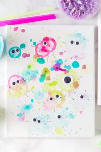 Bubble Paint Monsters