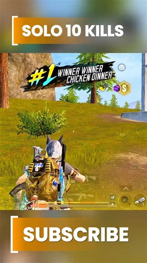 SOLO 10 KILLS CHICKEN 😎💀 #bgmi #trending #explore #pubgmobile #gaming #gamer #shorts
