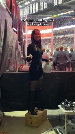 Didn't fall! #reporter #londonknights #ohl | hockey