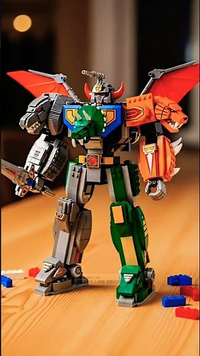 LEGO Megazord Mighty Morphin Style | "Toys" [P3] • 4K Ultra HD