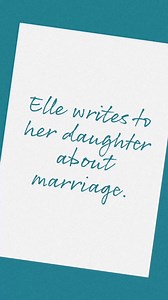 Elle can't imagine ever getting married - and wants to let daughters everywhere know why. Her letter is just one of the many priceless pieces of advice in Dear Daughter - our 'handbook for life'. https://bbc.in/3qC6jNs | BBC World Service