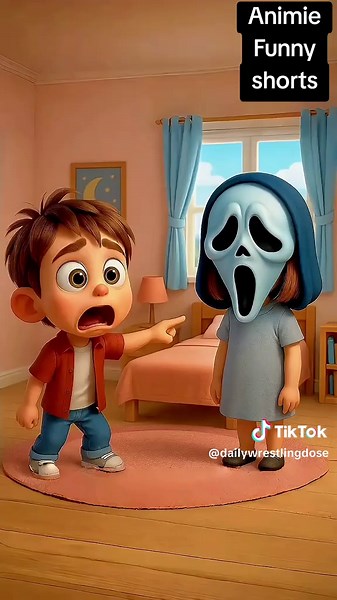 Why are You wearing a mask #usakids #animatedstories #funnyanmie #masks #nightmare