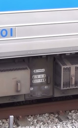 Hitachi VVVF-GTO Inverter Sound on Seibu 6000 Series
