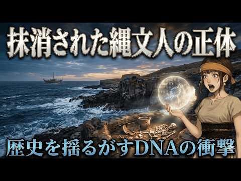 南方系縄文人の謎！「縄文人」はハイテク民族だった？「最新ゲノム」が明かす、八丈島に残る「南の文明」の痕跡と、黒潮を渡った「消えた南方海洋民」の正体と鰹節の謎【ゆっくり解説】