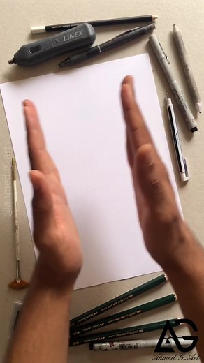 Art Supplies and Drawing Process: A Creative Journey