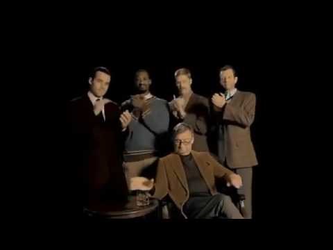 5 men clapping