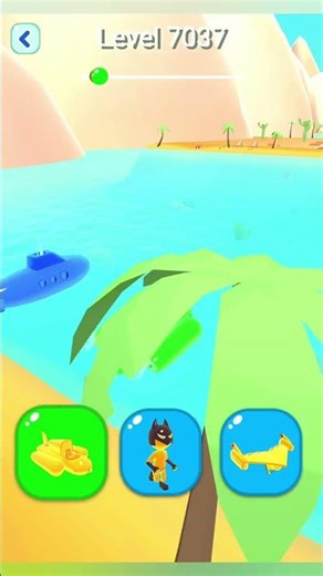 Shape shifting2 game level #7037 hyper casual game #shapeshifting #gameplay #gaming #shortvideo...