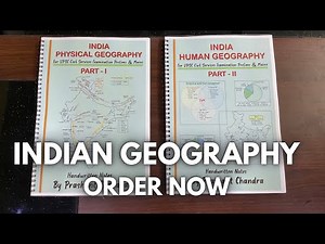 Indian Geography GS Notes For UPSC | Indian Geography Notes | UPSC Handwritten Notes | IAS Notes