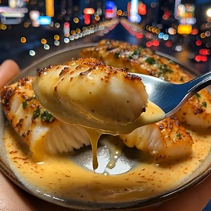 Garlic Butter Cod Strips with Sweet Chili Lime Sauce (Full recipe in 💬) | Lora Chef