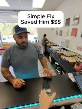 SIMPLE FIX SAVED HIM $$!!! #brokenfix #smartphone #tech #problemfix #cellphone #mobilephone #phone
