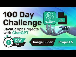 how to create image slider in javascript | using chatgpt | project 5