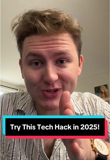 Best Tech Hack for 2025! #tech #phone #newyears #newyearsresolution #techtips