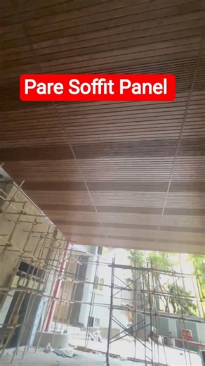 Pare Soffit Panel Installation । PVC Soffit Ceiling Design । PVC False Ceiling 2026 #falseceiling