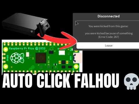 Auto Click no Xbox FALHOU 💀 (Raspberry Pi Pico explicado)