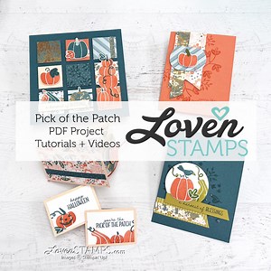Pick of the Patch Fall Card Tutorials – Stampin' Up! (PDF ONLY Plus Video Tutorial Links) - Etsy Canada
