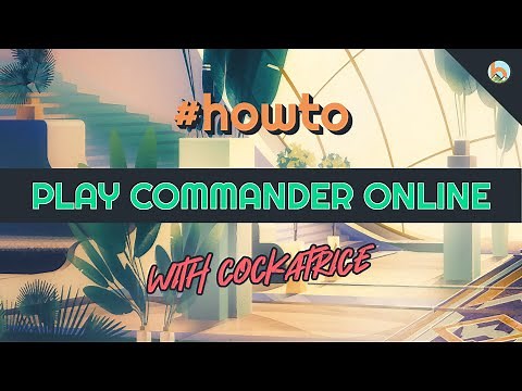 #howto - Play Commander ONLINE with Cockatrice [EDH] - Magic: The Gathering