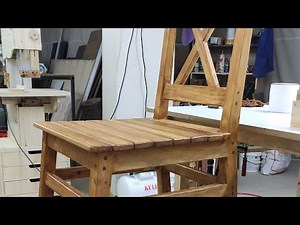 DIY chair made from pallets | Paletten sandalye yapımı