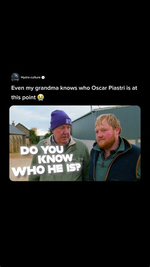 Even my grandma knows who Oscar Piastri is atthis point 😭 #formula1 #edit #carguy #memes