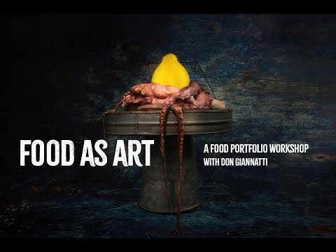 Food As Art: A Portfolio Workshop