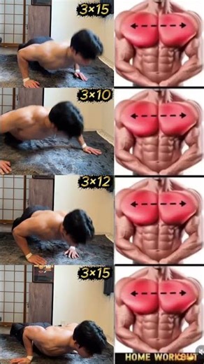 4 Effective Home Chest Workouts 💪