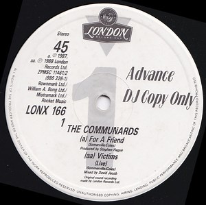 The Communards - For A Friend