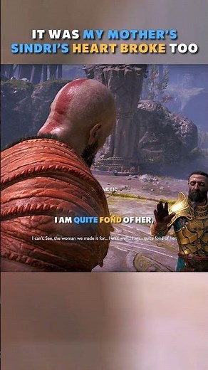 She Was a Fierce Warrior... and a Good Woman. 💔 #godofwar #kratos #game