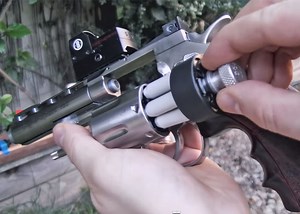 Airsoft Shotshell Revolver Project
