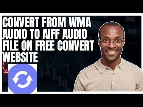 How to convert from WMA audio to AIFF audio file on FreeConvert website