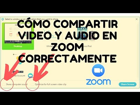 📌 Cómo compartir AUDIO y VIDEO en ZOOM correctamente - EXPLICACIÓN fácil 🚨
