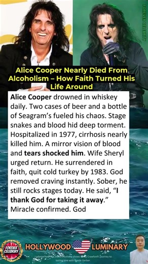 Alice Cooper Nearly Died From Alcoholism – How Faith Turned His Life Around