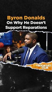 The Breakfast Club | We had to ask #ByronDonalds why he doesn't believe in reparations 🤨 Catch the full interview on our YouTube page right now! | Instagram