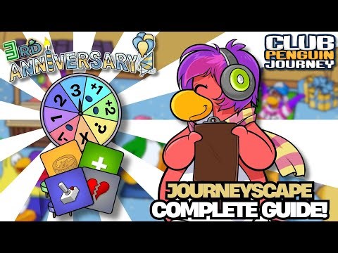 JOURNEYSCAPE COMPLETE GUIDE 🏆🧩 ALL REWARDS & TIPS | Club Penguin Journey