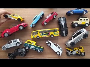 Die cast Metal Scale Color Model Welly, Kinsmart, Maisto - Sedan, Bus, Sports, Coupe, Motorcycle