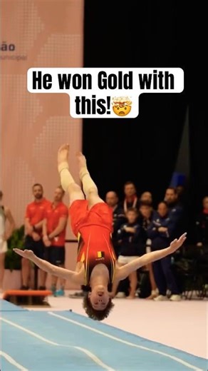 The Junior EUROPEAN CHAMPION 2026!🏆Laurent Lommaert 🇧🇪 #sports #tumbling #olympics #belgium