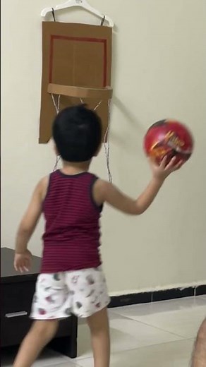 Cardboard basketball net | diy basketball net out of waste