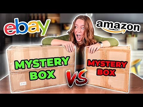 100 $ МИСТЕРИ Бокс AMAZON vs EBAY ! *посмотри перед покупкой*