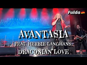 Avantasia feat. Herbie Langhans - Draconian Love @Fulda🇩🇪 July 21, 2022 LIVE HDR 4K