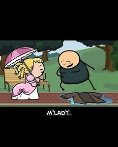 Who says chivalry is dead? #animation #chivalry #explosm | Cyanide & Happiness