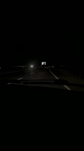 Nighttime Highway Drive: A Relaxing Perspective