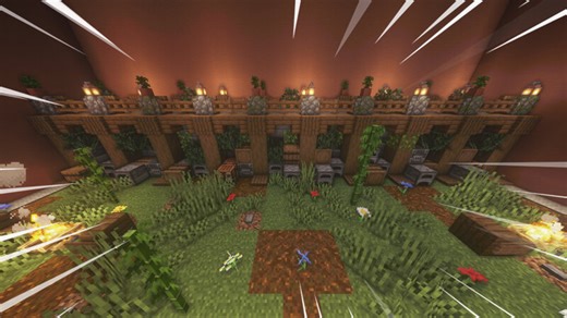 idea for a brick wall Minecraft Map