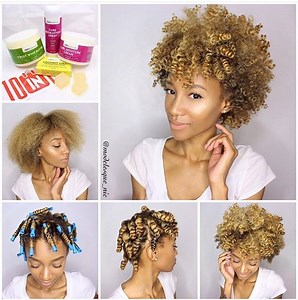 22K views · 455 reactions | Curly Afro Tutorial! Learn how to...