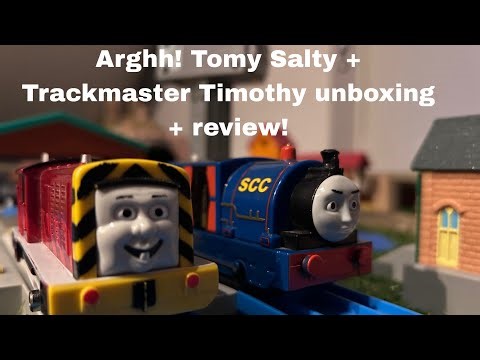 Arghh! Tomy Salty + Trackmaster Timothy unboxing + review. Senn’s packages 27